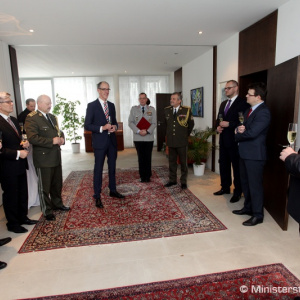 Náčelníka Generálneho štábu OS SR gen. M. Maxima ocenili najvyšším nemeckým vojenským vyznamenaním 