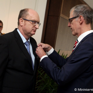 Náčelníka Generálneho štábu OS SR gen. M. Maxima ocenili najvyšším nemeckým vojenským vyznamenaním 
