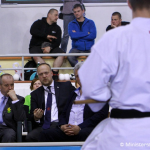 Minister Gajdoš podporil svojou účasťou medzinárodný turnaj v karate a kobudo