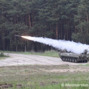 Bojové streľby PLRK S-2M na Záhorí