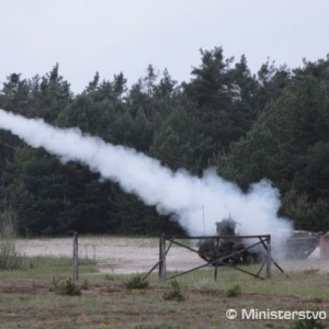 Bojové streľby PLRK S-2M na Záhorí