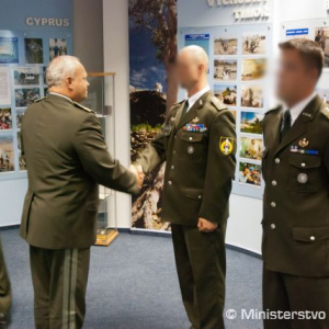 Ocenenie príslušníkov EOD tímu z Afganistanu