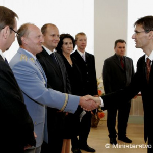 Minister obrany prijal veľvyslanca Českej republiky na Slovensku Jakuba Karfíka