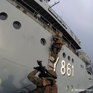 Vojenskí policajti sa v Nemecku pripravujú na pôsobenie v operácii EUNAVFOR MED Sophia