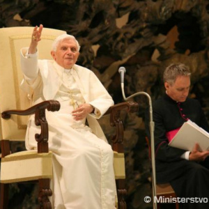 Vojenských pútnikov prijal Benedikt XVI.