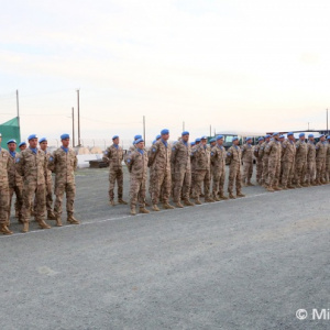 Slovenská delegácia na čele s predsedom NR SR Andrejom Dankom navštívila našich vojakov v misii UNFICYP