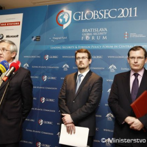 štátny tajomník MO SR Róbert Ondrejcsák na bezpečnostnom fóre GLOBSEC 2011