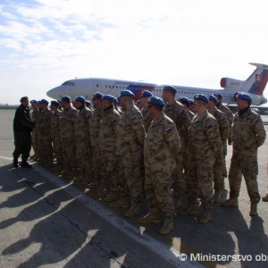Odlet druhej časti rotácie do misie UNFICYP
