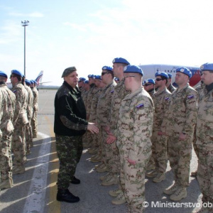Odlet druhej časti rotácie do misie UNFICYP