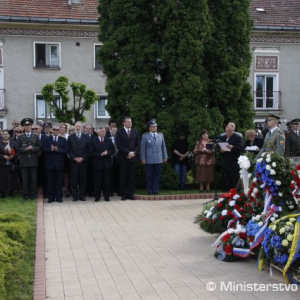 Oslavy v Pezinku v prítomnosti ministra obrany