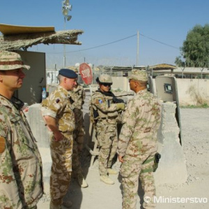 Inšpekčný deň na základni Kandahar
