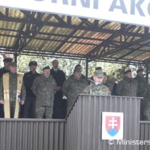 Slávnostná rozlúčka s príslušníkmi OS SR odchádzajúcimi do operácie ISAF v Afganistane