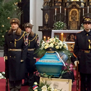 Posledná rozlúčka so slovenským vojnovým pilotom Imrichom Gablechom