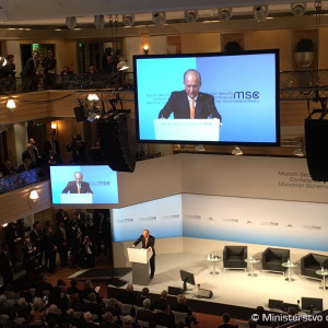 Minister obrany Peter Gajdoš na Mníchovskej bezpečnostnej konferencii
