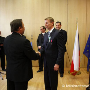 Medaila pre ministra od Československej obce legionárskej