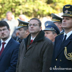 Róbert Ondrejcsák spoločne s námestníkom ministra obrany ČR Janom Fulíkom