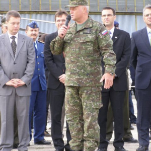 Minister obrany Ľubomír Galko na Dni ozbrojených síl a záchranných zložiek v Piešťanoch