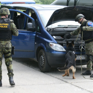 Vojenskí policajti piatich krajín na Lešti