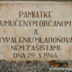Spomienka v Mladoňove