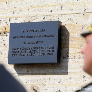 Spomienka na obete vpádu vojsk Varšavskej zmluvy