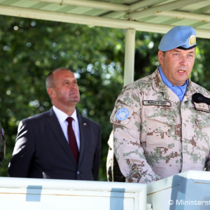 Minister Gajdoš privítal v Nitre vojakov po návrate z Cypru a Mali