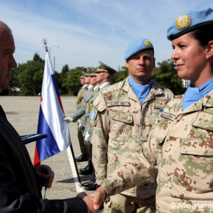 Minister Gajdoš privítal v Nitre vojakov po návrate z Cypru a Mali