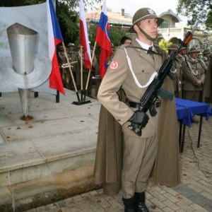 Čestná stráž v Nowosielcach