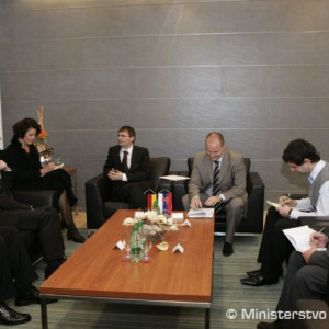 Spoločné rokovanie nemeckej delegácie s ministrom obrany SR Ľubomírom Galkom