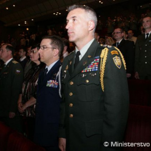 V hľadisku aj vojenskí a leteckí pridelenci akreditovaní v Slovenskej republike