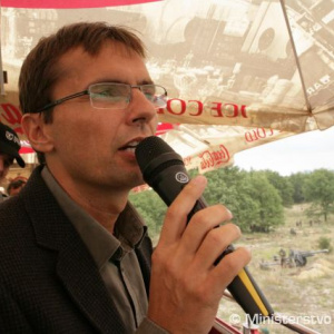 Minister obrany Ľubomír Galko víta na Slovenských pieskoch