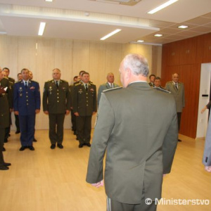 Stretnutie s generalitou a vyznamenávanie