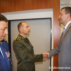 Stretnutie s generalitou a vyznamenávanie