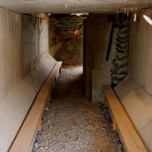 Bunker je najdôležitejšou stavbou celého kempu