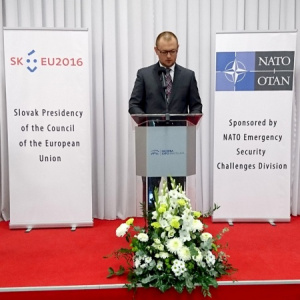 Štátny tajomník rezortu obrany M. Saloň otvoril výstavu NATO EOD Demonstrations and Trials 2016
