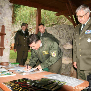 Vojaci si na Skalke pripomenuli cyrilo-metodský odkaz