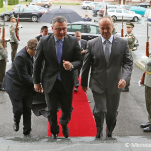 Minister P. Gajdoš rokoval s gruzínskym ministrom pre európsku a euroatlantickú integráciu V. Dolidzem