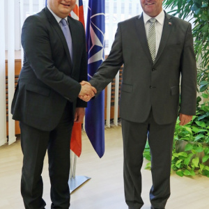 Minister P. Gajdoš rokoval s gruzínskym ministrom pre európsku a euroatlantickú integráciu V. Dolidzem