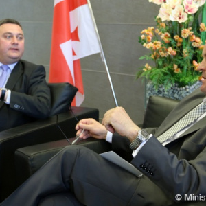 Minister P. Gajdoš rokoval s gruzínskym ministrom pre európsku a euroatlantickú integráciu V. Dolidzem