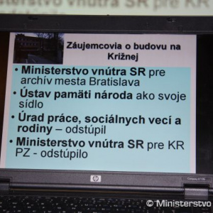Záujemcovia o budovu MO SR na Krížnej ulici v Bratislave