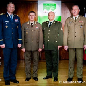 Náčelníci generálnych štábov armád krajín V4 zasadali v Liptovskom Mikuláši