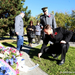 Štátny tajomník MO SR si uctil Svetový deň vojnových veteránov v Bratislave