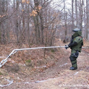 Z výcviku v Národnom centre EOD v Novákoch