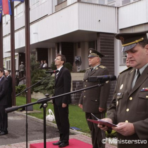 Slávnostné prevzatie funkcie zástupcu náčelníka generálneho štábu za účasti ministra Galka