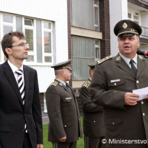 Slávnostné prevzatie funkcie zástupcu náčelníka generálneho štábu za účasti ministra Galka