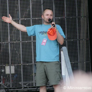 Otec Pohody Michal Kaščák víta všetkých na trenčianskom festivale