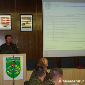 Hodnotiaca konferencia k cvičeniu Spoločný cieľ - Joint Goal 2010