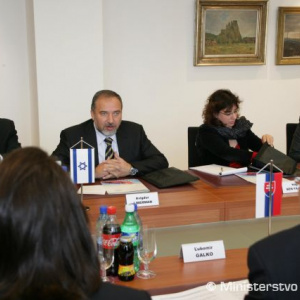 Z rokovania ministra obrany SR Ľubomíra Galka a izraelského ministra zahraničných vecí Avigdora Libermana