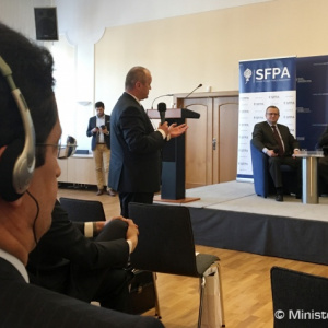 Minister Gajdoš sa zúčastnil na Hodnotiacej konferencii zahraničnej a európskej politiky SR za rok 2016
