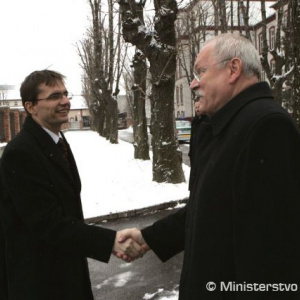 Návšteva prezidenta na ministerstve