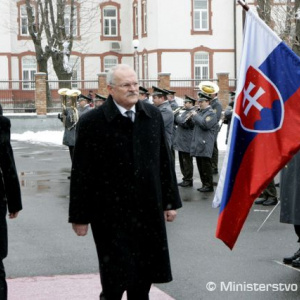 Návšteva prezidenta na ministerstve
